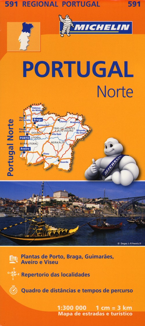 Portugal norte 1:300.000