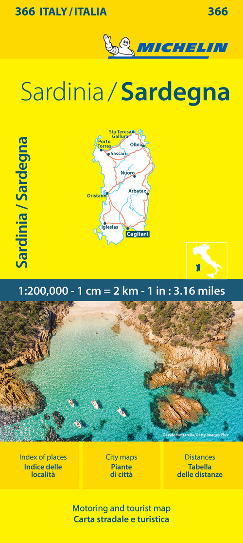 Sardegna-Sardinia 1:200.000