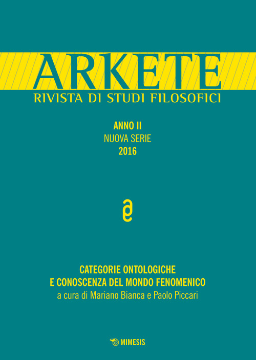 Arkete. Rivista di studi filosofici