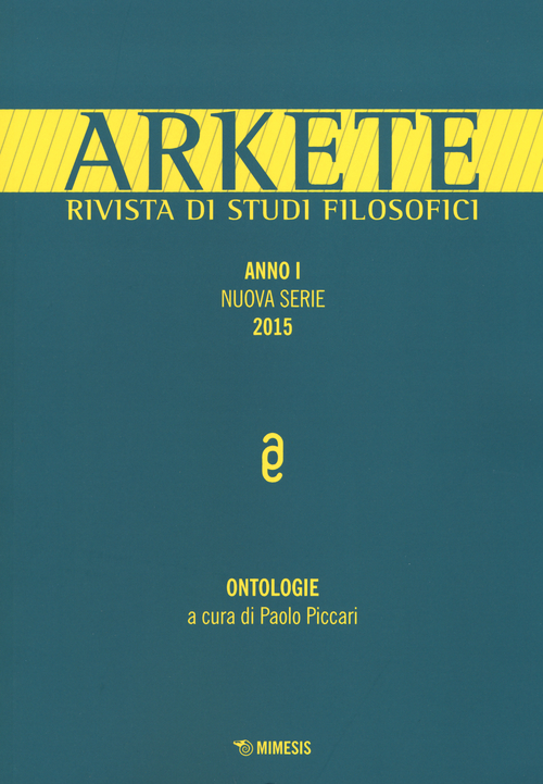 Arkete. Rivista di studi filosofici. Nuova serie
