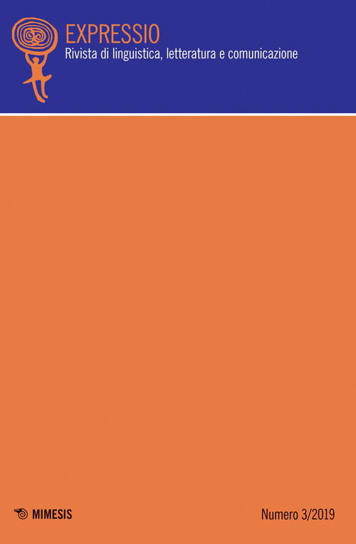 Expressio. Rivista di linguistica, letteratura e comunicazione