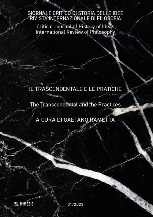 Giornale critico di storia delle idee. Ediz. italiana e inglese