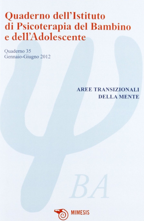 Quaderno dell'Istituto di psicoterapia del bambino e dell'adolescente