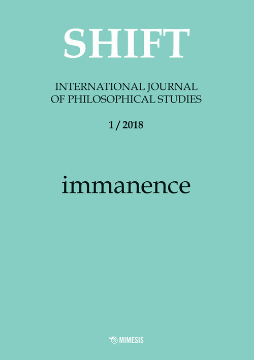 Shift. International journal of philosophical studies