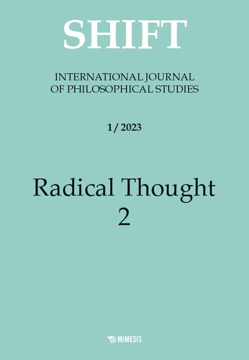 Shift. International journal of philosophical studies