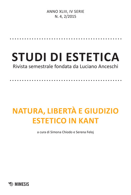 Studi di estetica