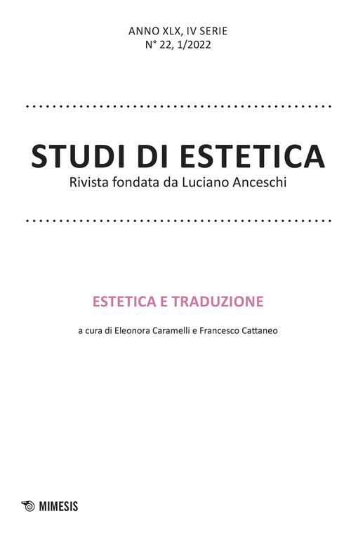 Studi di estetica