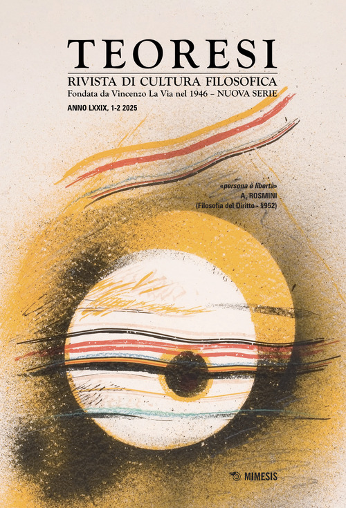 Teoresi. Rivista di cultura filosofica. Nuova serie