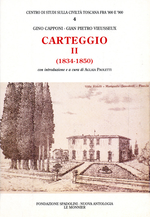 Carteggio (1834-1850)