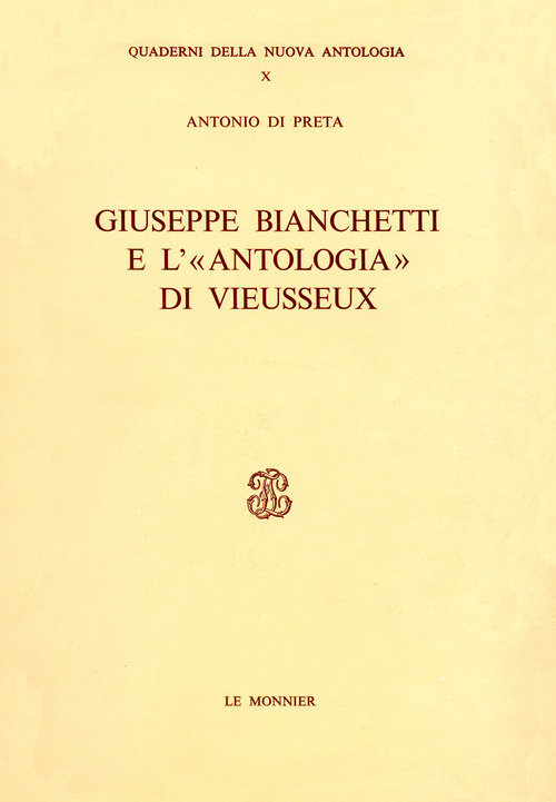 Giuseppe Bianchetti e l'«Antologia» di Vieusseux