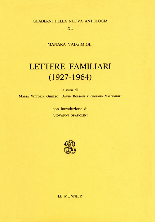 Lettere familiari (1927-1964)