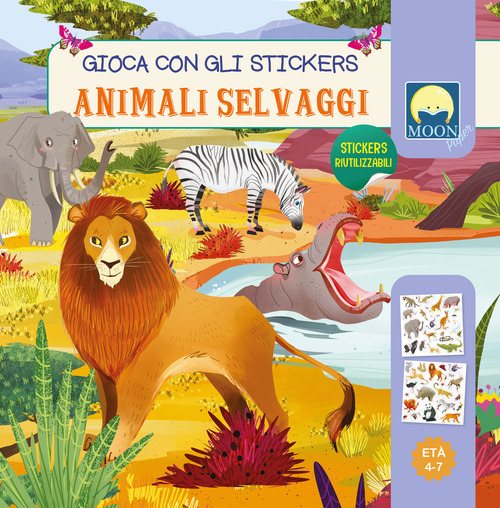 Animali selvaggi. Stickers