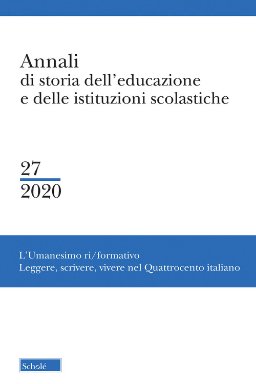 Annali di storia dell'educazione e delle istituzioni scolastiche
