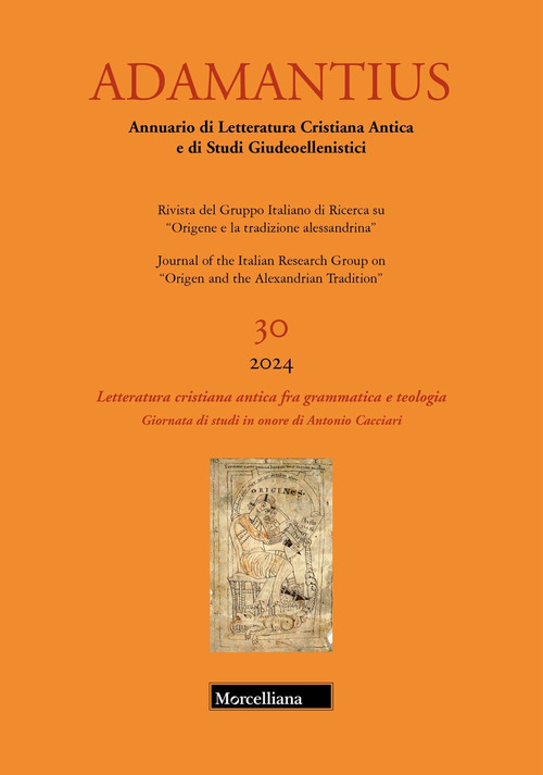Letteratura cristiana antica fra grammatica e teologia. Giornata di studi in onore di Antonio Cacciari