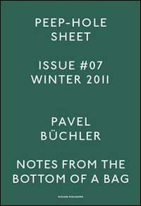 Pavel Büchler. Peep-Hole Sheet