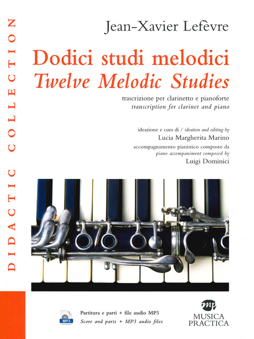 Dodici studi melodici. Ediz.italiana e inglese