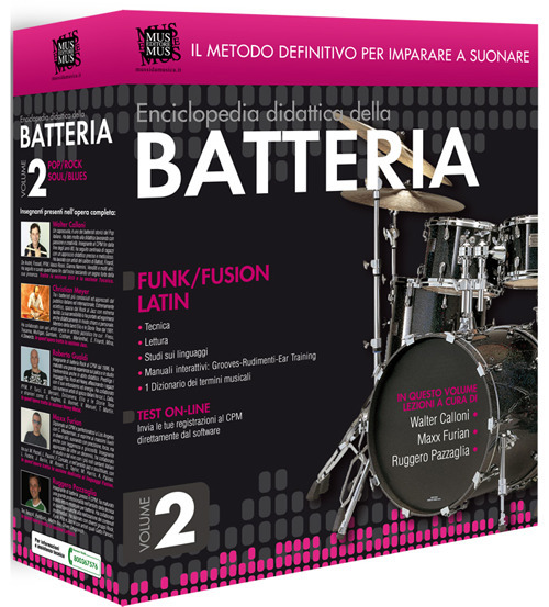 Enciclopedia didattica della batteria. DVD-ROM