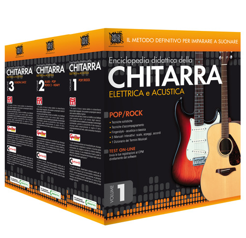 Enciclopedia didattica della chitarra elettrica e acustica