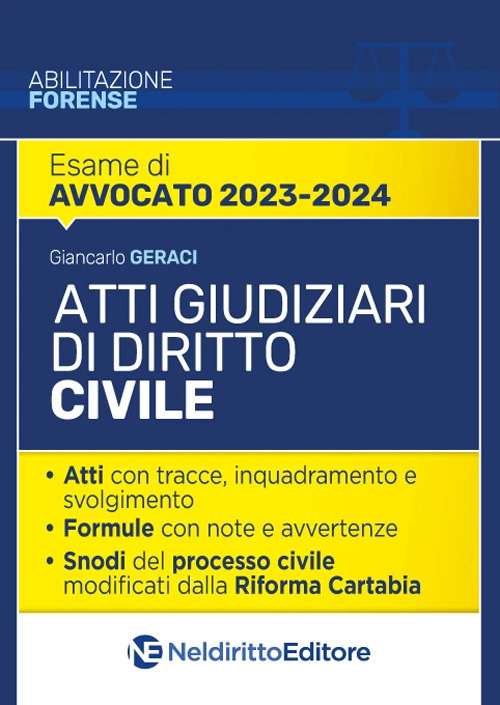 Atti giudiziari di diritto civile