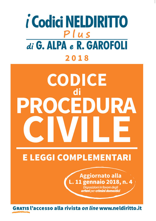 Codice di procedura civile e leggi complementari