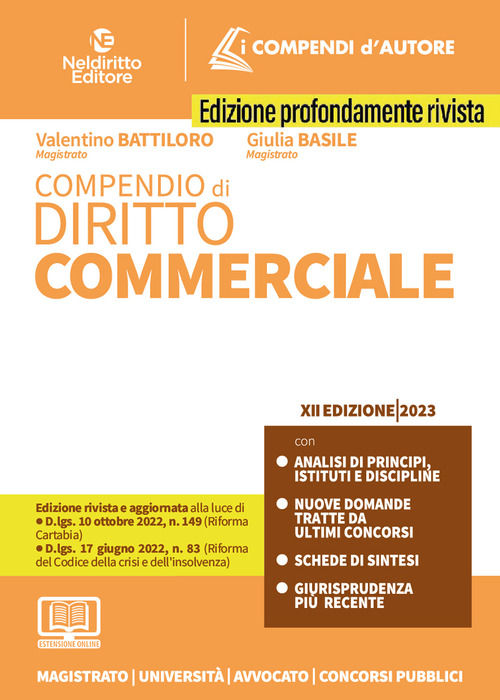 Compendio di diritto commerciale