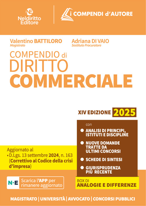 Compendio di diritto commerciale