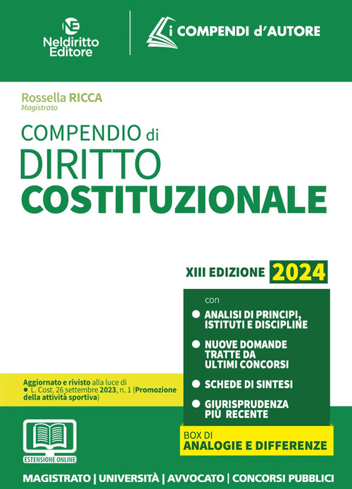 Compendio di diritto costituzionale