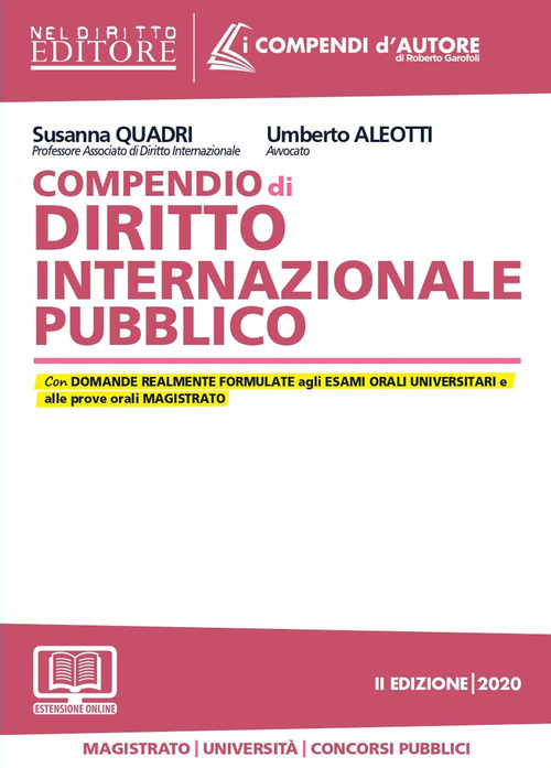Compendio di diritto internazionale pubblico