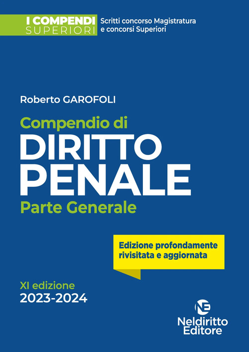Compendio di diritto penale. Parte generale
