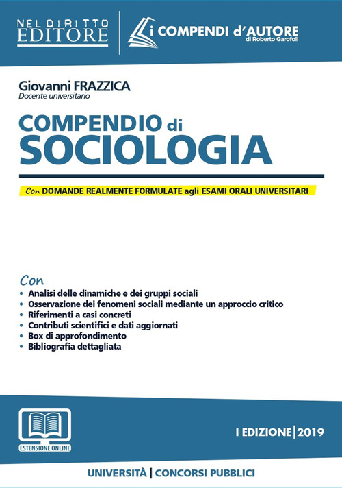 Compendio di sociologia