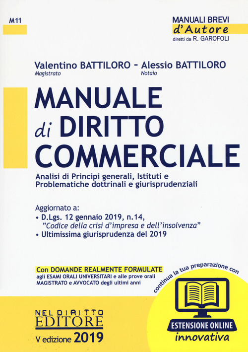 Manuale di diritto commerciale