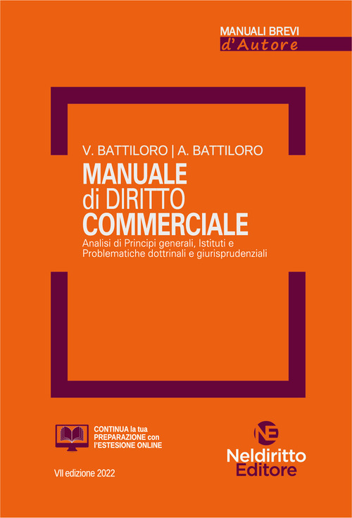 Manuale di diritto commerciale