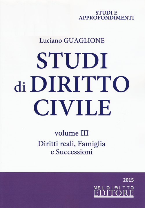 Studi di diritto civile