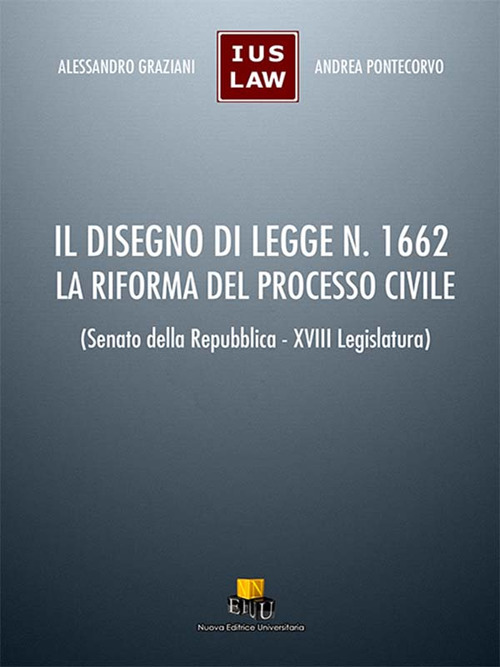 Il disegno di legge n. 1662. La riforma del processo civile. (Senato della Repubblica - XVIII Legislatura)