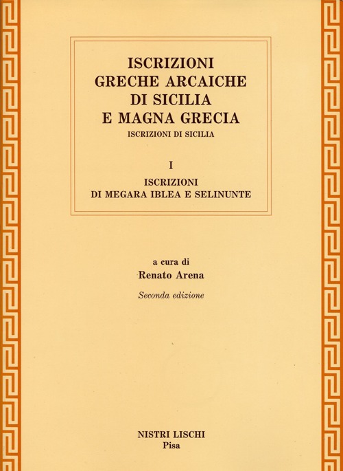 Iscrizioni greche arcaiche di Sicilia e Magna Grecia