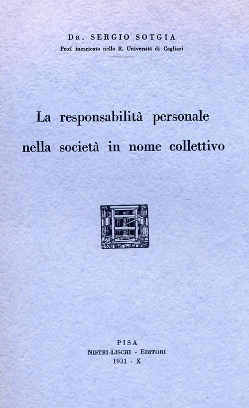 La responsabilità penale nella società in nome collettivo