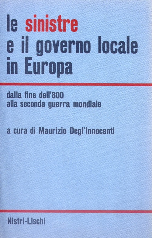 Le sinistre e il governo locale in Europa