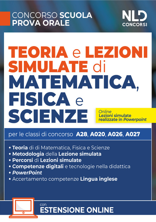 Teoria e lezioni simulate di matematica, fisica e scienze