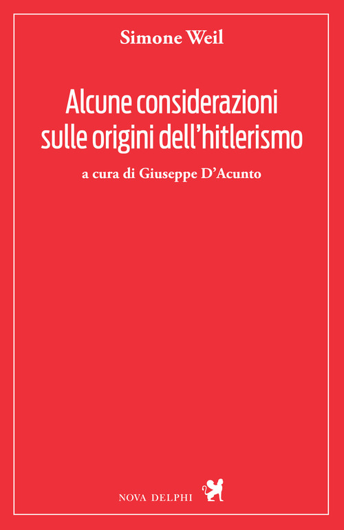 Alcune considerazioni sulle origini dell'hitlerismo