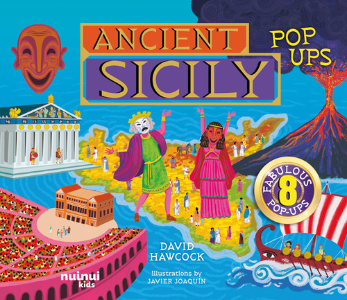 Ancient Sicily. Ancient civilisations pop-ups