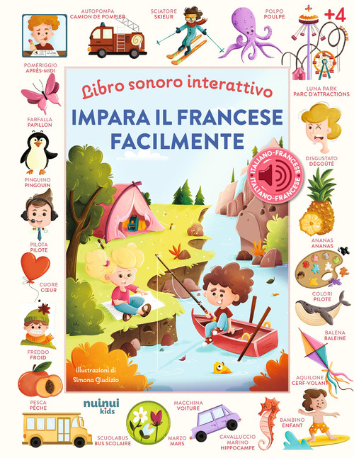Impara il francese facilmente. Libro sonoro interattivo
