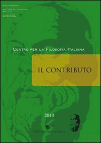 Il contributo (2013) vol. 1-2