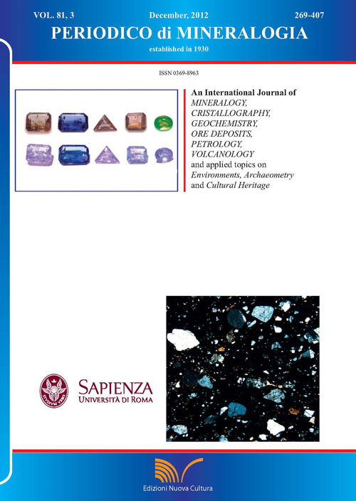 Periodico di mineralogia. Ediz. inglese