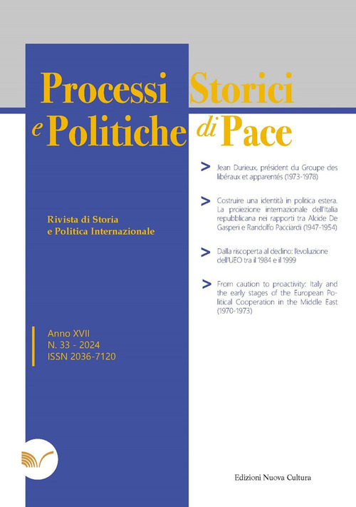 Processi storici e politiche di pace