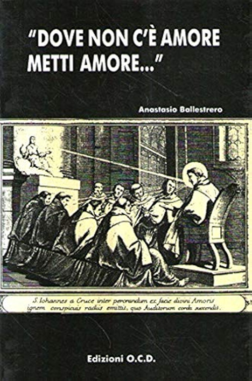 Dove non c'&egrave; amore metti amore...