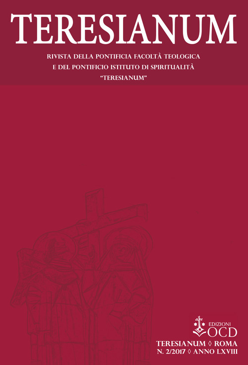 Teresianum. Rivista della Pontificia Facolt&agrave; Teologica e del Pontificio Istituto di Spiritualit&agrave; &laquo;Teresianum&raquo;