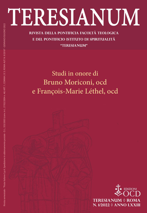 Teresianum. Rivista della Pontificia Facolt&agrave; Teologica e del Pontificio Istituto di Spiritualit&agrave; &laquo;Teresianum&raquo;