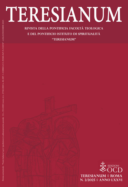 Teresianum. Rivista della Pontificia Facolt&agrave; Teologica e del Pontificio Istituto di Spiritualit&agrave; &laquo;Teresianum&raquo;