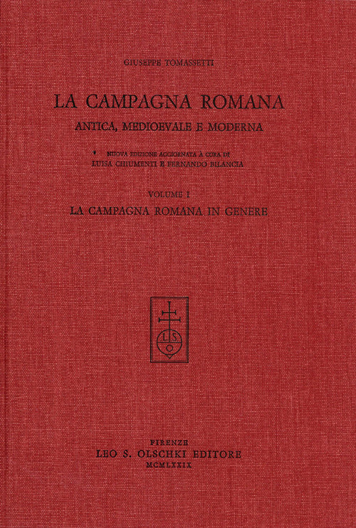La campagna romana antica, medioevale e moderna