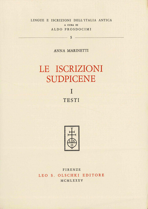 Le iscrizioni sudpicene